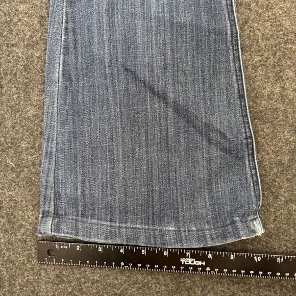 KanCan Celestine Jeans Womens 13/30 Blue Medium Wash Stretch Bootcut Flare Denim - Picture 8 of 13